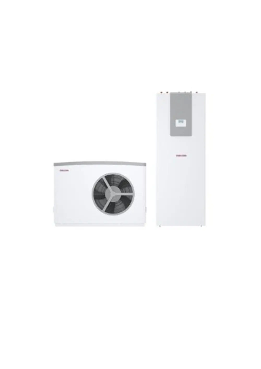 STIEBEL ELTRON Wärmepumpen-Set WPL-A 13 HK Premium compact duo Set 1, 206364